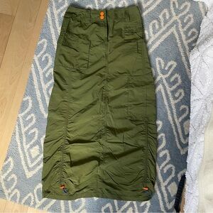 Olive Green Women's Skirt